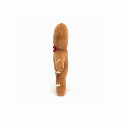 Jellycat Jolly Gingerbread Fred Huge UK | 48729NDMY